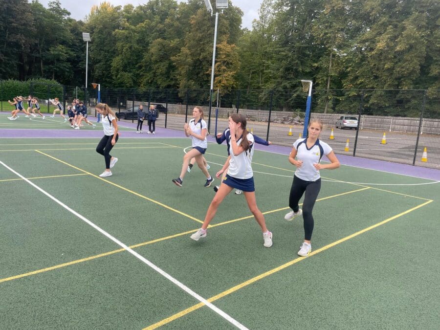 U18 B Netball Team