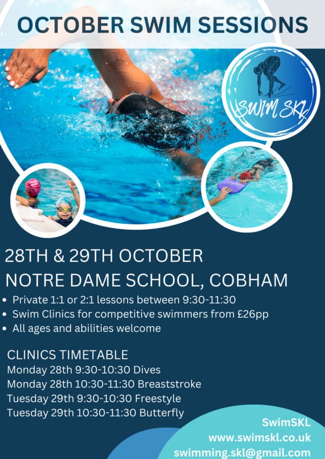 Swim Skl Swimming Lessons October half term