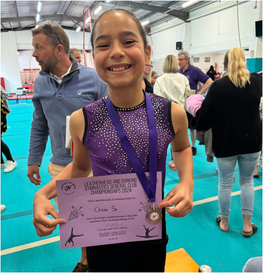 Chloe S - Gymnastics Winner