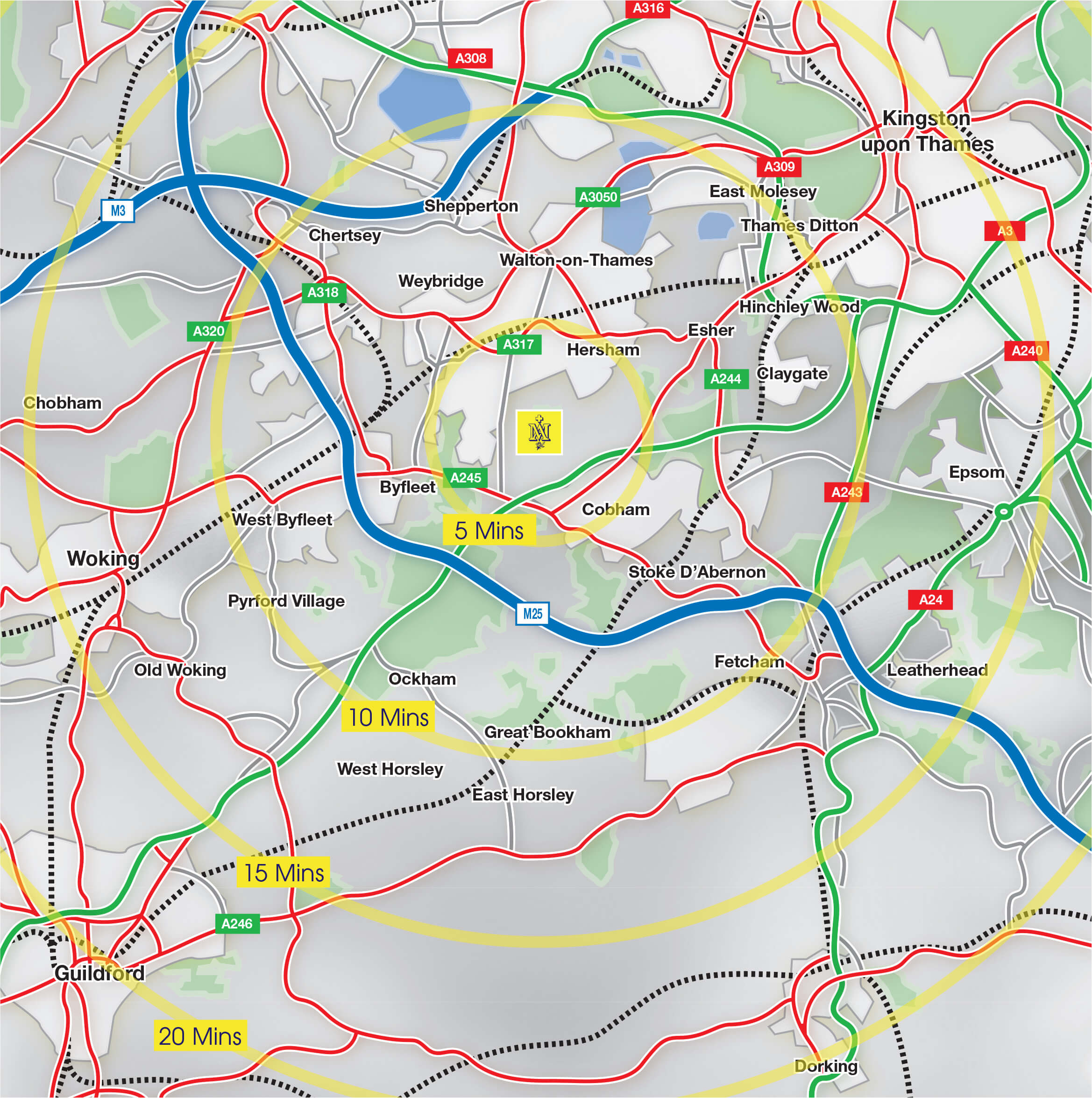 Notre-Dame-Distance-Map
