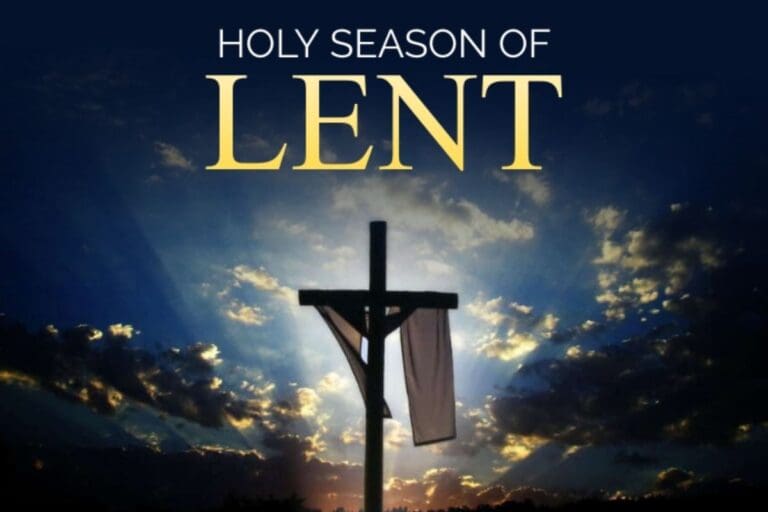 Chaplain's Corner - Season of Lent