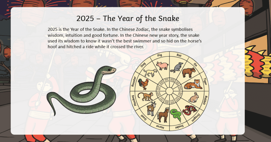 Chinese New Year 2025 - Year of The Snake