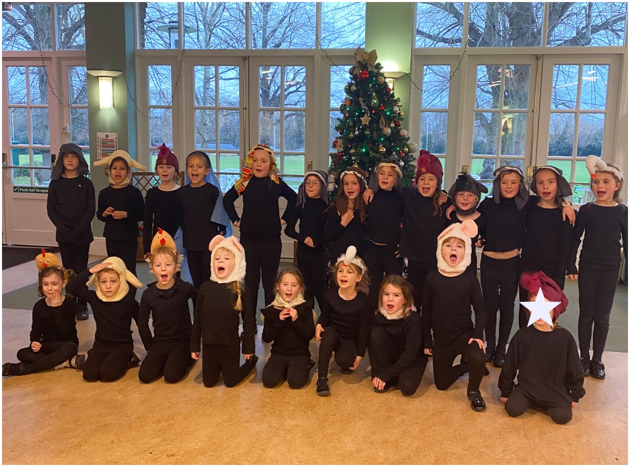 Infants Take Nativity to Whiteley Village