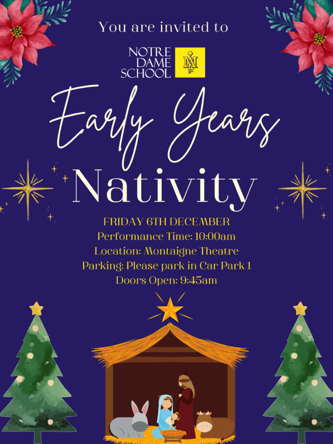 Early Years Nativity Invite