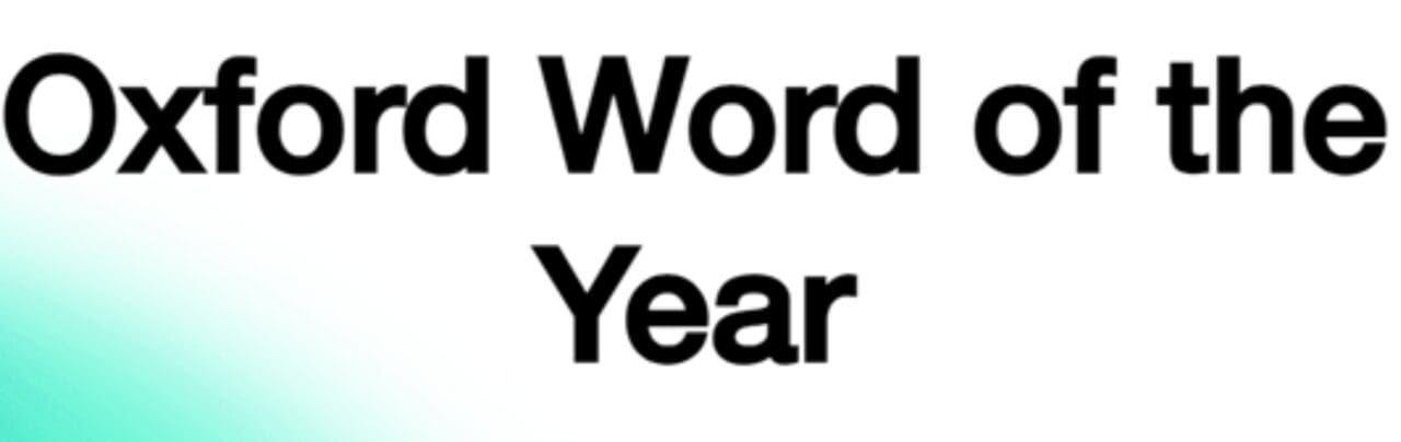 Oxford Word of the Year 2024