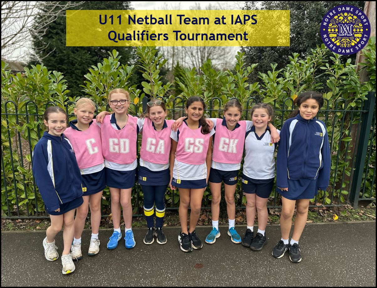 U11 Netball Team at IAPS Qualifiers Tournament