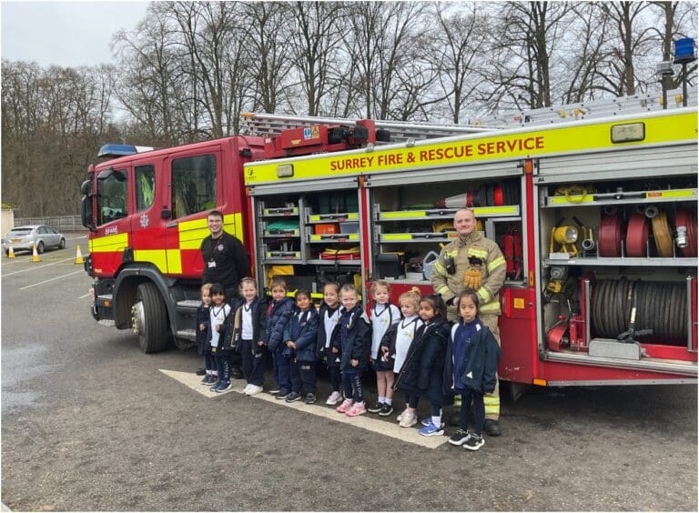 Reception - Firefighters Visit