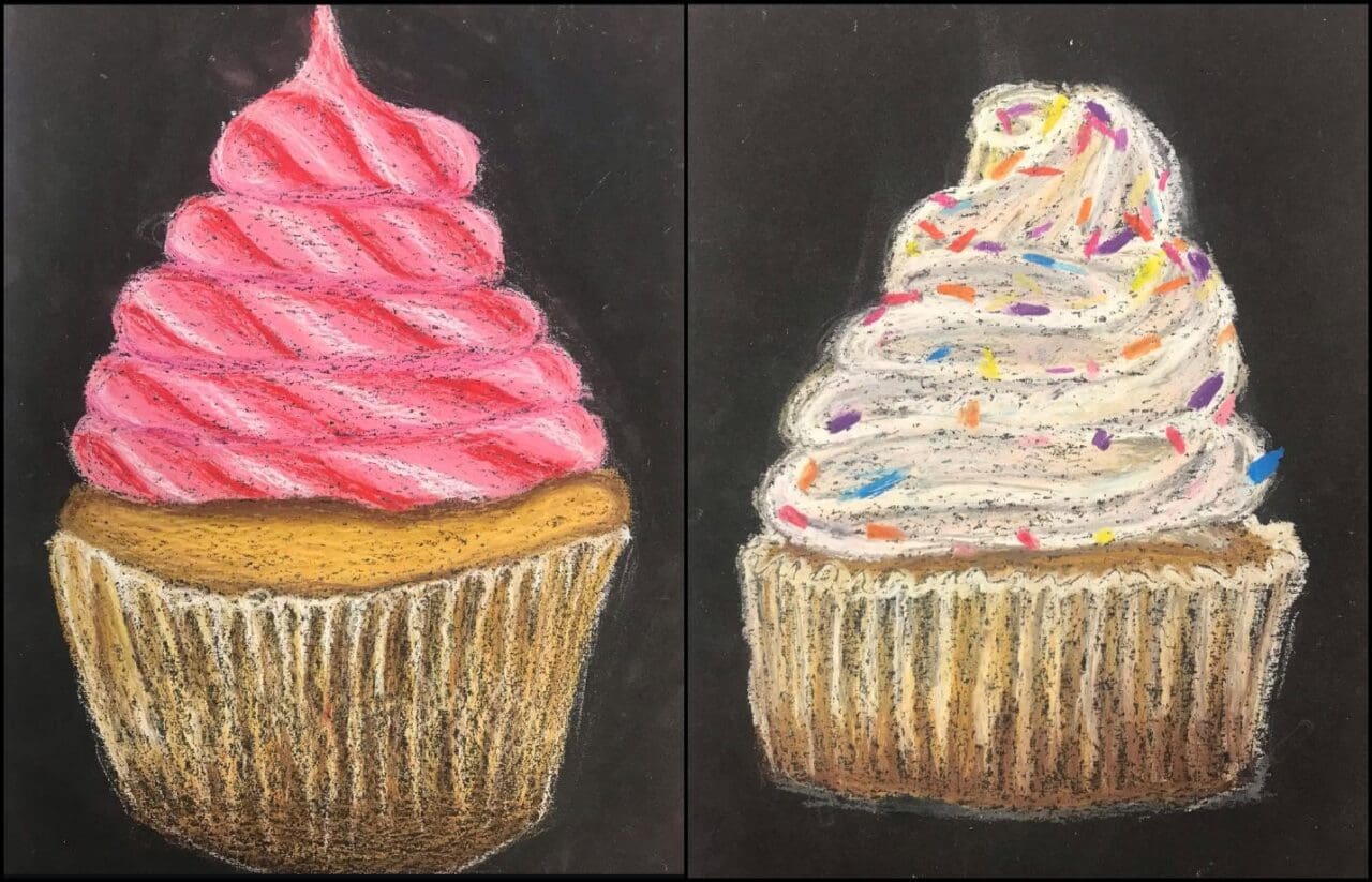 Snr Art and Textiles - Year 9 Cupcakes