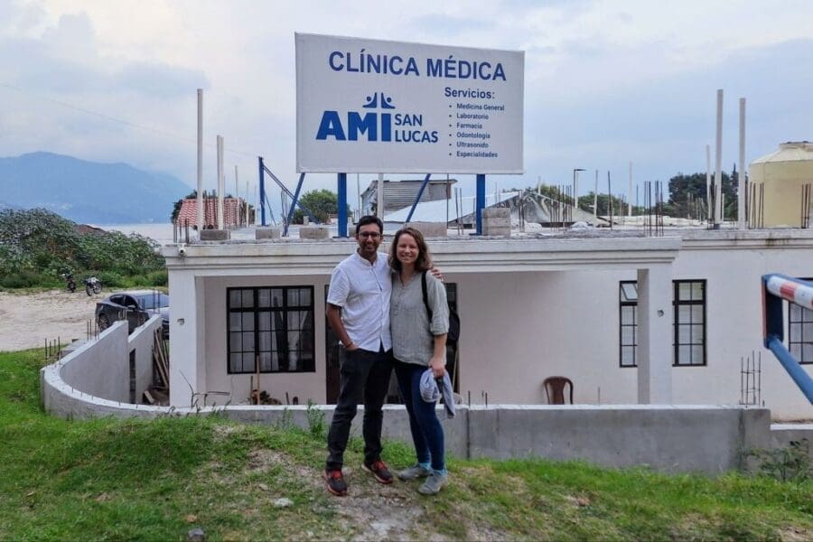 Alumnae Sophie Maule and Sajan in Guatemala