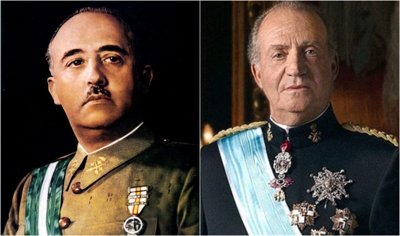 Spanish Corner - Francisco Franco and Juan Carlos