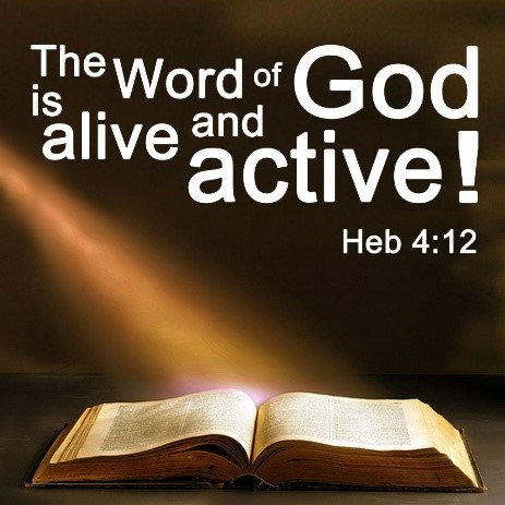 The Word of God is alive