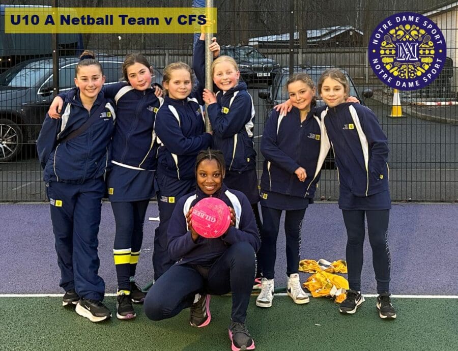 U10 A Netball Team v CFS