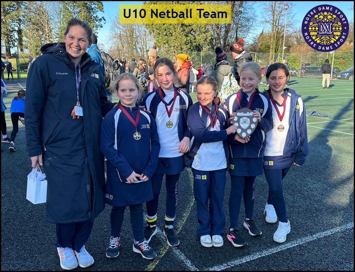 U10 Netball Team at Rydes Hill Tournament