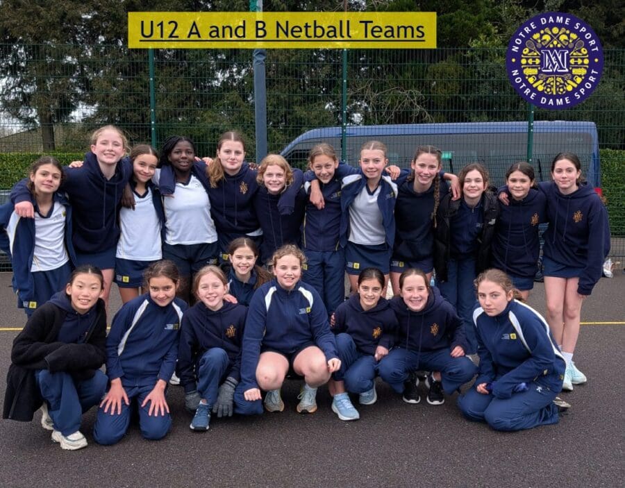 U12 A and B Netball Teams at St Tournament