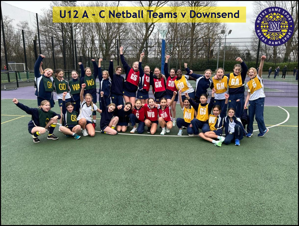 U12A-C Netball Teams v Downsend