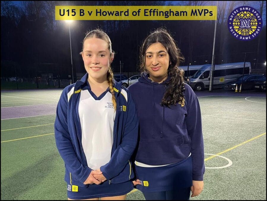 U15 B v Howard of Effingham MVP