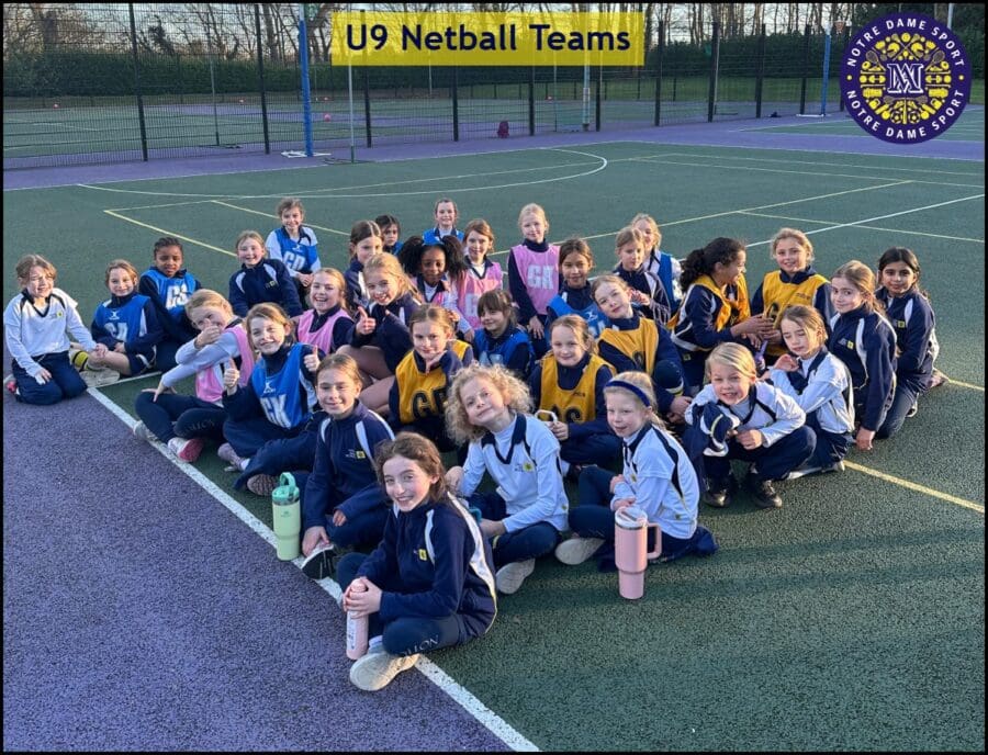 U9 Netball Teams v Rowan