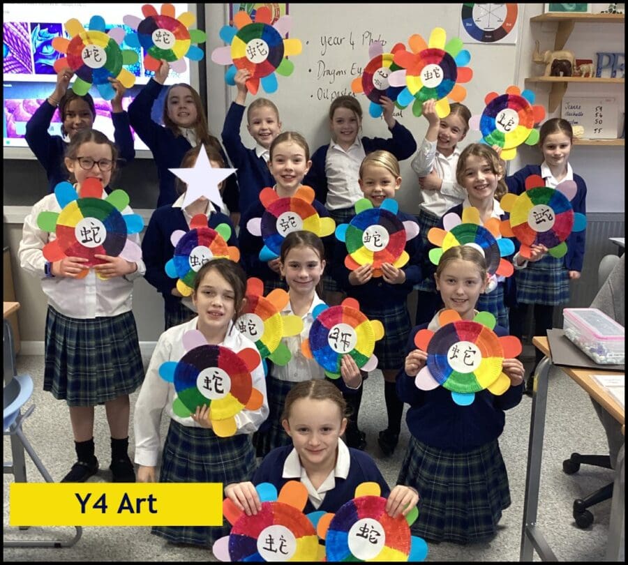 YEar 4 Art - Colour Wheel