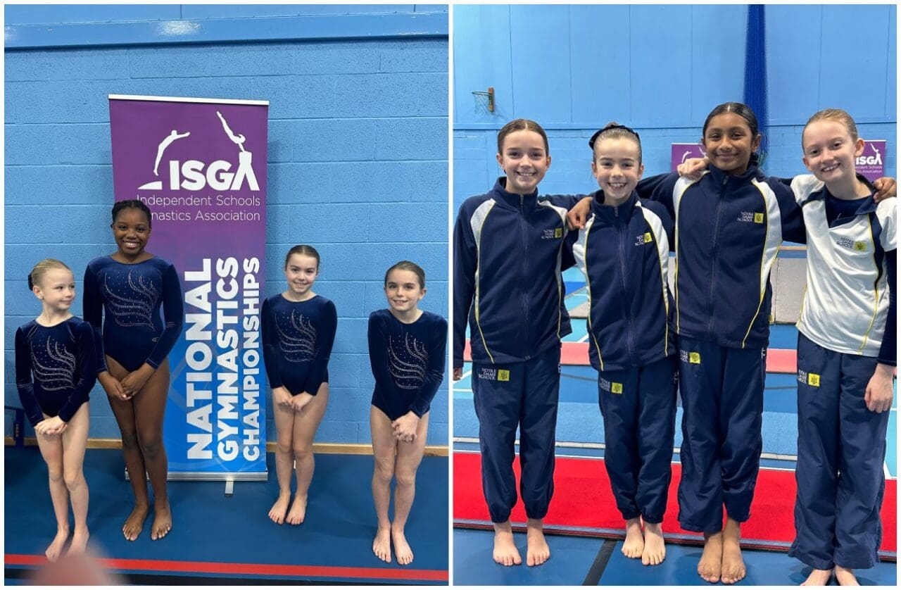 Y5 and 6 Gymnastics Team ISGA Competition