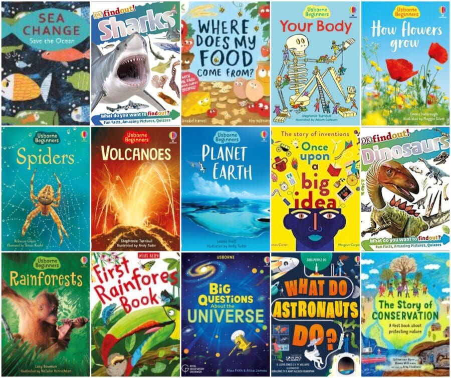 Year 3 and 4 Science Reading Challenge Books