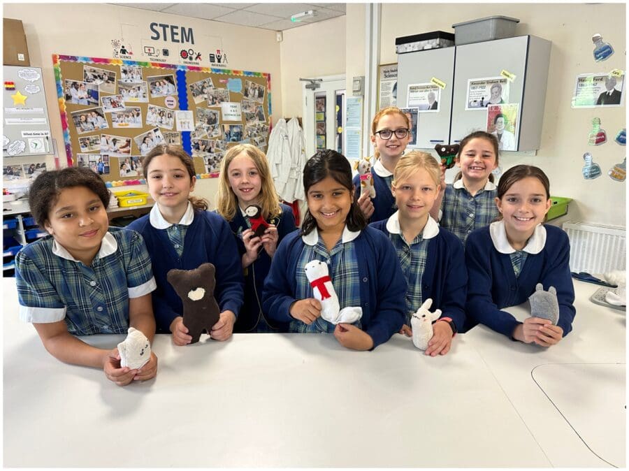 Year 5 Explorers Making Soft Toys