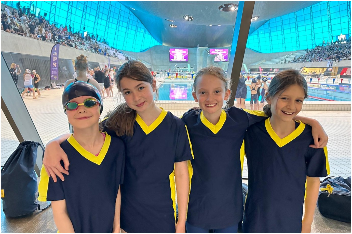 Year 5 Freestyle Relay Team IAPS Finals 2024