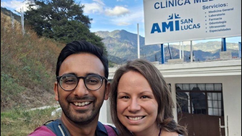 Alumnae Sophie Maule and Sajan in Guatemala