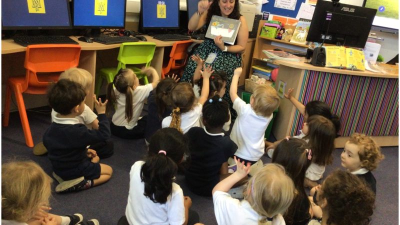 EYFS - Butterfly Class in the Library