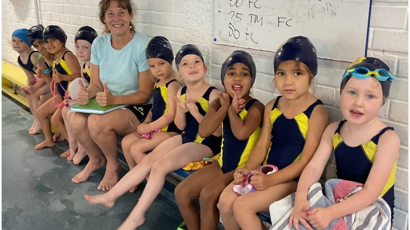 Reception Swimming Lesson