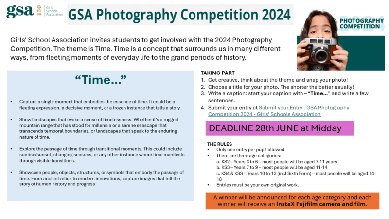 GSA Photography Competition 2024