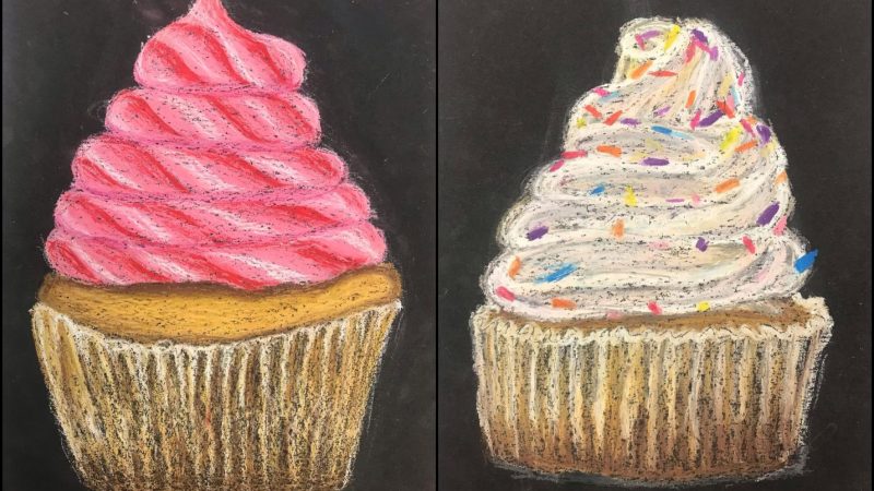 Snr Art and Textiles - Year 9 Cupcakes