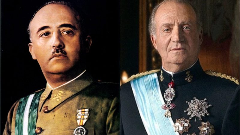 Spanish Corner - Francisco Franco and Juan Carlos