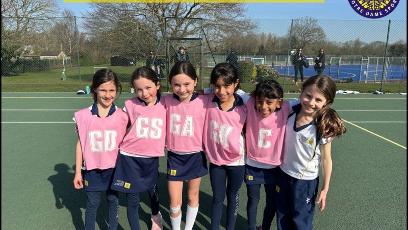 Sports Posts - Prep U8 Netball Team at SGJS Tournament