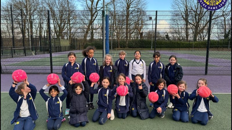 Sports Posts U8 Netball Team