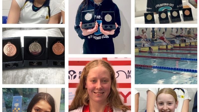 Swimming Success for ND girls at Surrey Championships