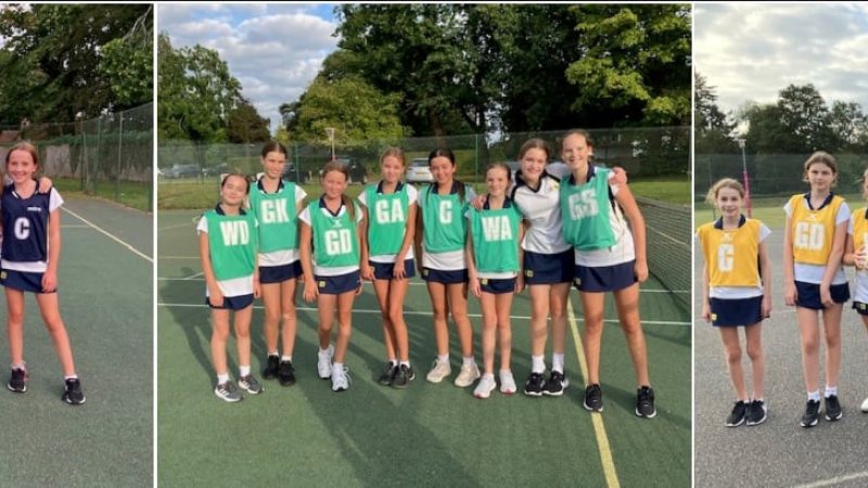 U12 A-C Netball v PriorsField