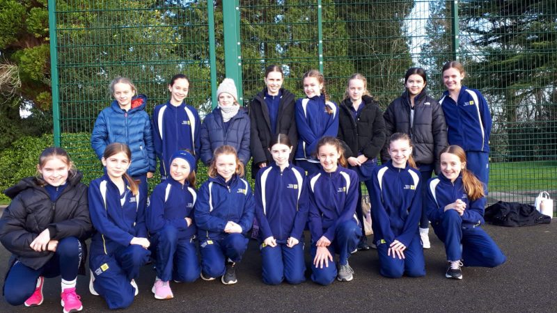 U12 A and B Teams at District Netball Tournament