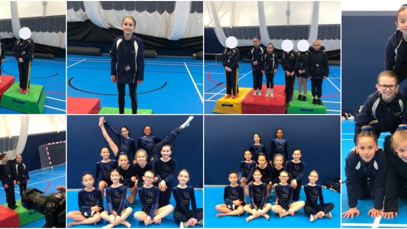 U9 and U11 Gymnastics Competition at Danes Hill