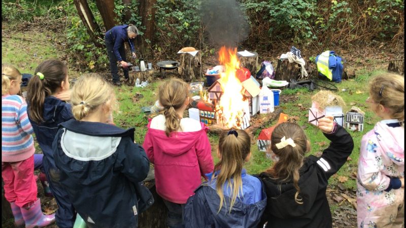 Y2 Great Fire of London - Forest School