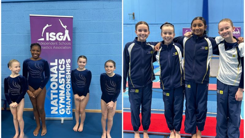 Y5 and 6 Gymnastics Team ISGA Competition