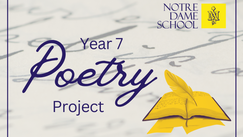 Senior Library - Year 7 Poetry Project