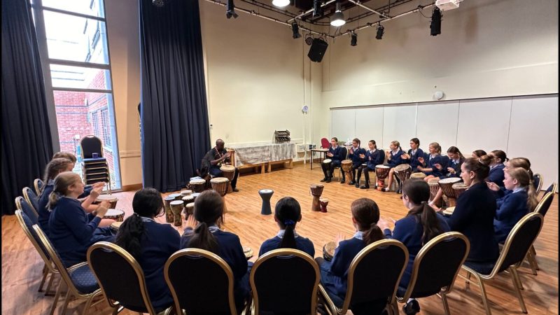 Year 8 African Drumming Workshop - BHM (4)