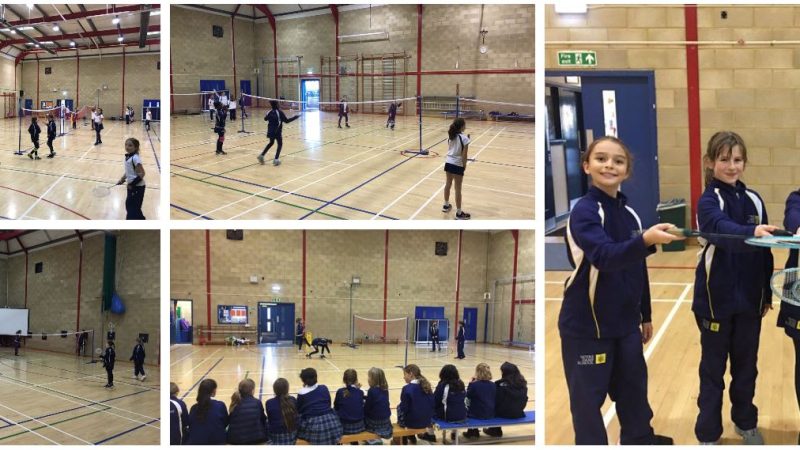 Year 5 Inter House Badminton Tournament