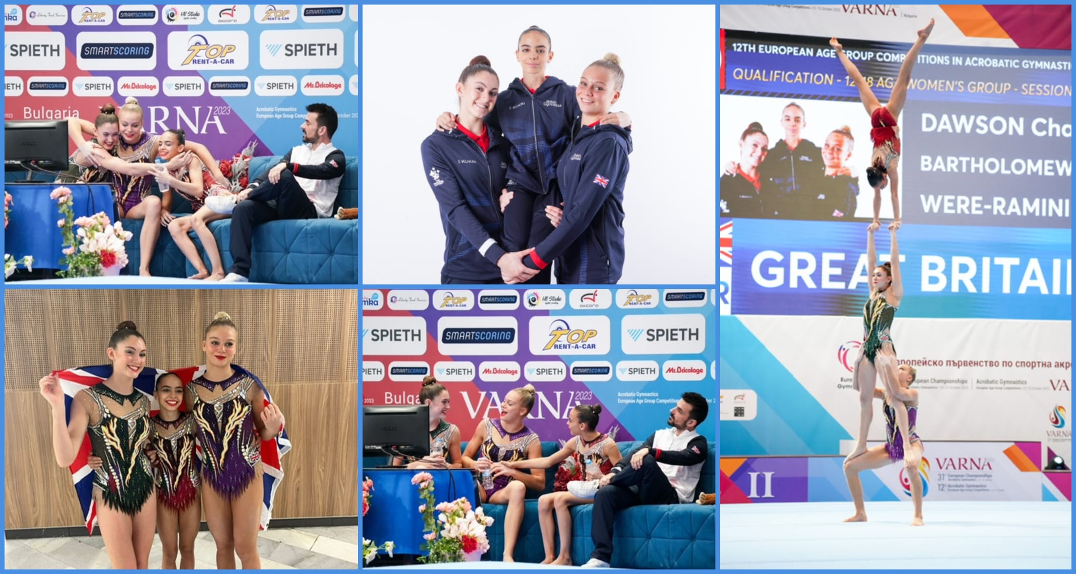 Chloe - Team GB Acro Gymnastics - European Championships Oct 23