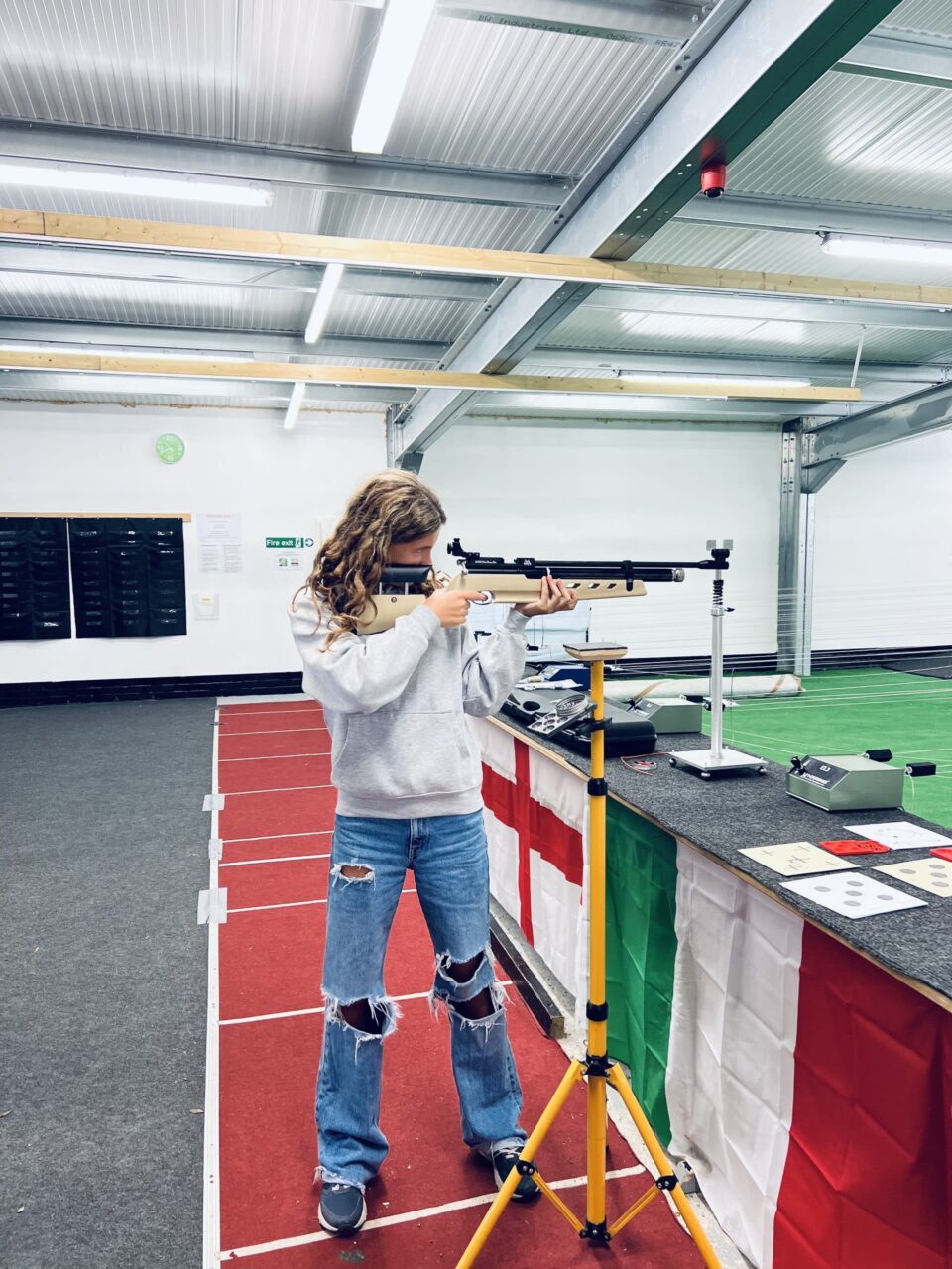 Emily Lambrecht - Schools Rifle Shooting Championships Oct 2023