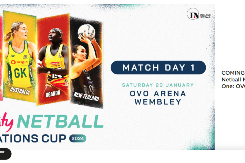 England Netball Roses tickets at Wembley