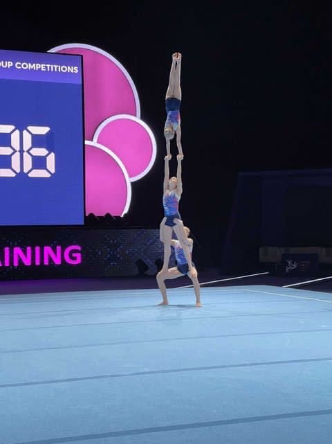 Great Britain in the Acrobatic Gymnastics World Age Group Competitions held in Baku