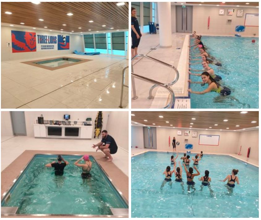 Hydrotherapy at St George's Park