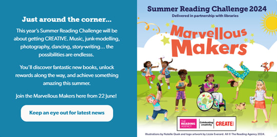 Marvellous Makers - Summer Reading Challenge 2024