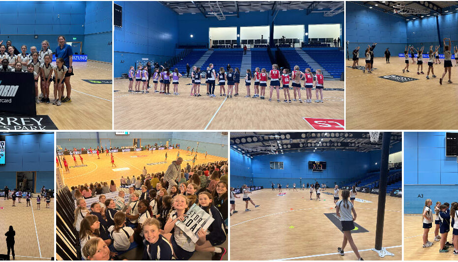 Prep Netball Surrey Storm Training Session and Match